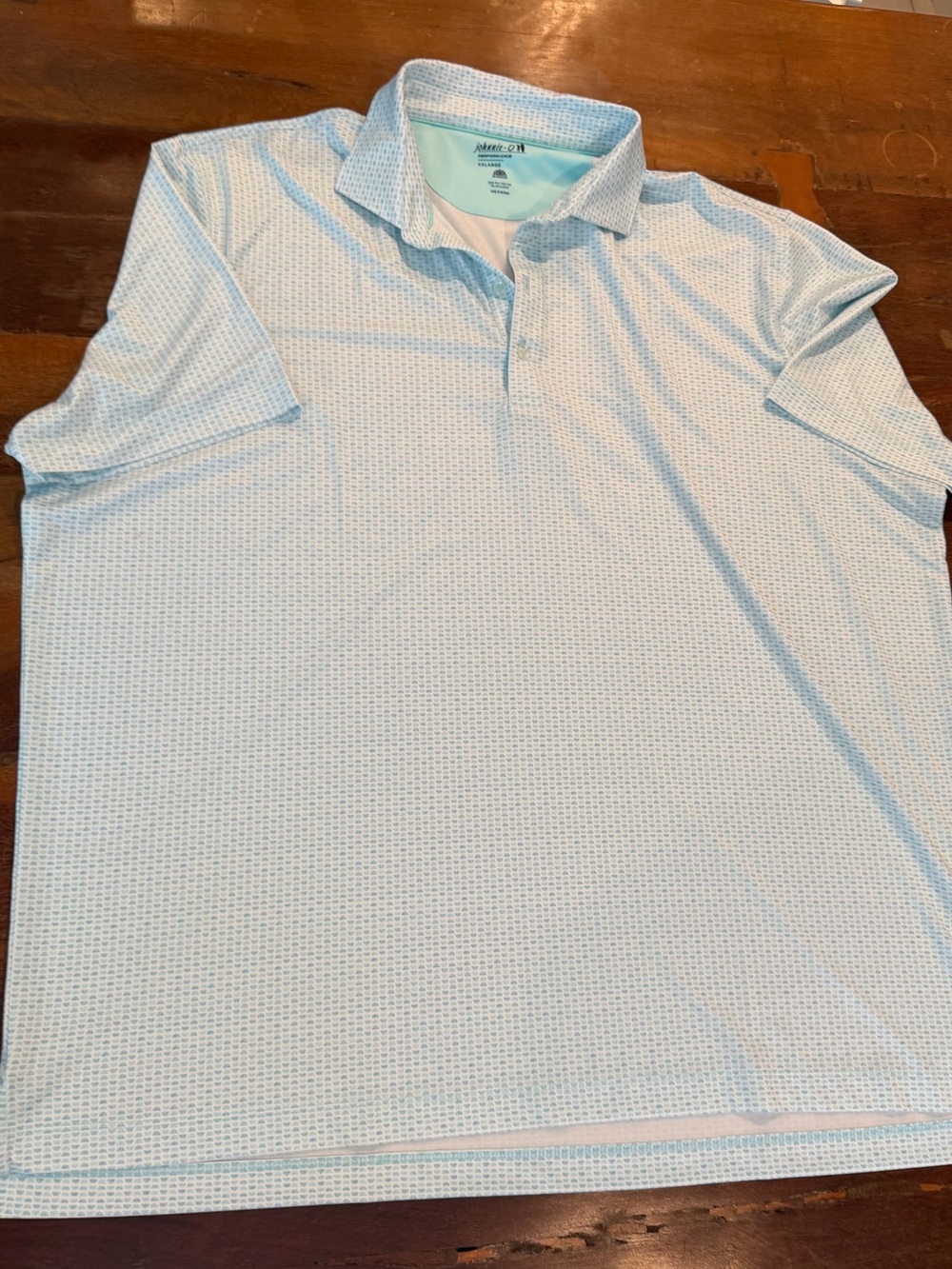 Johnnie O Men's Light Blue Polo